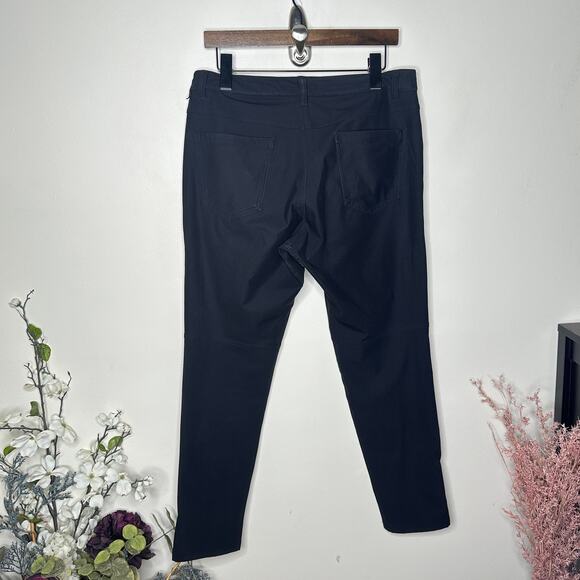 LULULEMON ABC Pant Slim *Warpstreme 28inseam" Black Sz 32 - Picture 5 of 7